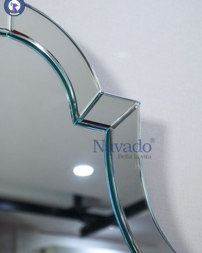 Gương phòng tắm nghệ thuật Curva Art NAV 2113-NT