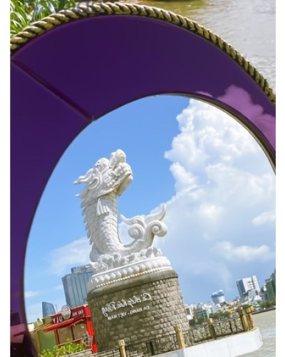 Gương phòng tắm nghệ thuật Purple Heart Nav 2112-NT