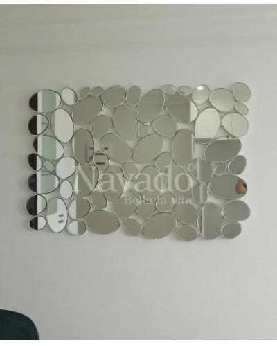 Gương nội thất tiên cá Mermaid white NAV 2063-NT