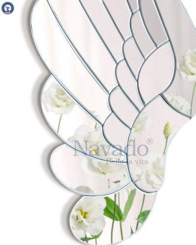 Gương thiết kế nội thất hình cánh chim NAV 2119-NT