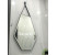 Gương nội thất Diamond treo dây da NAV 904