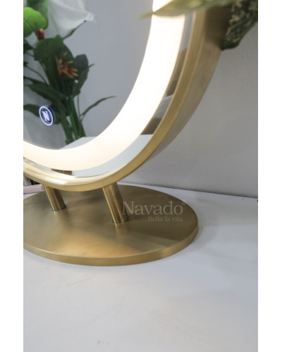Gương inox để bàn đèn LED NAV 3017-IN