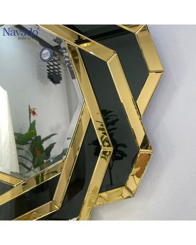 Gương thiết kế phòng tắm Spider gold NAV 2004-NT