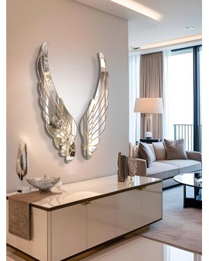 Gương thiết kế nội thất hình cánh chim NAV 2119-NT