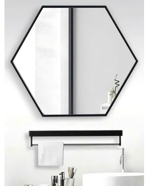 Gương nội thất vành thép lục giác NAV 3027-IN