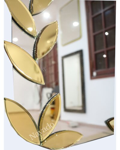 Gương soi toàn thân hiện đại Amazon gold NAV 2055-NT