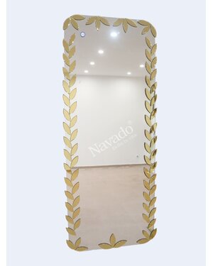 Gương soi toàn thân hiện đại Amazon gold NAV 2055-NT