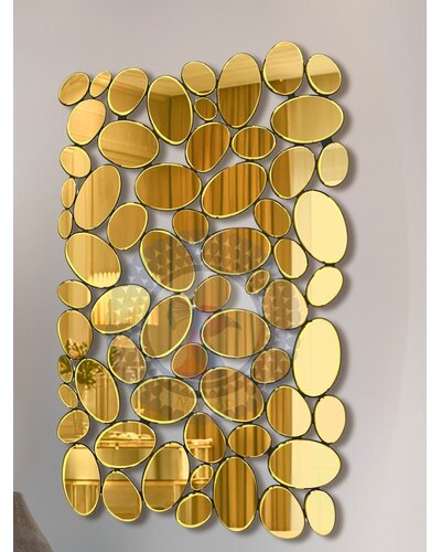 Gương nội thất tiên cá Mermaid gold NAV 2063-NT