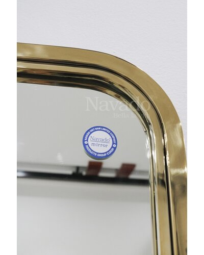 Gương phòng tắm khung inox bo góc NAV 3009-IN