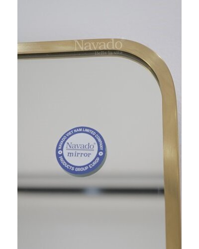 Gương phòng tắm khung inox bo góc NAV 3009-IN