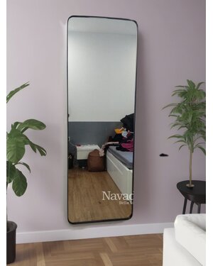 Gương toàn thân khung inox đen NAV 3028E-IN