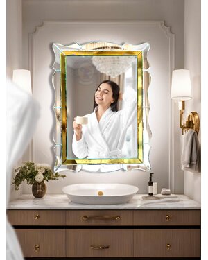 Gương phòng tắm Anna hình chữ nhật NAV 2066-NT