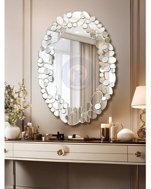 Gương nội thất Queen elip NAV 2072C-NT