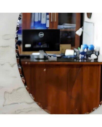 Gương phòng tắm mài vát ánh kim NAV508C