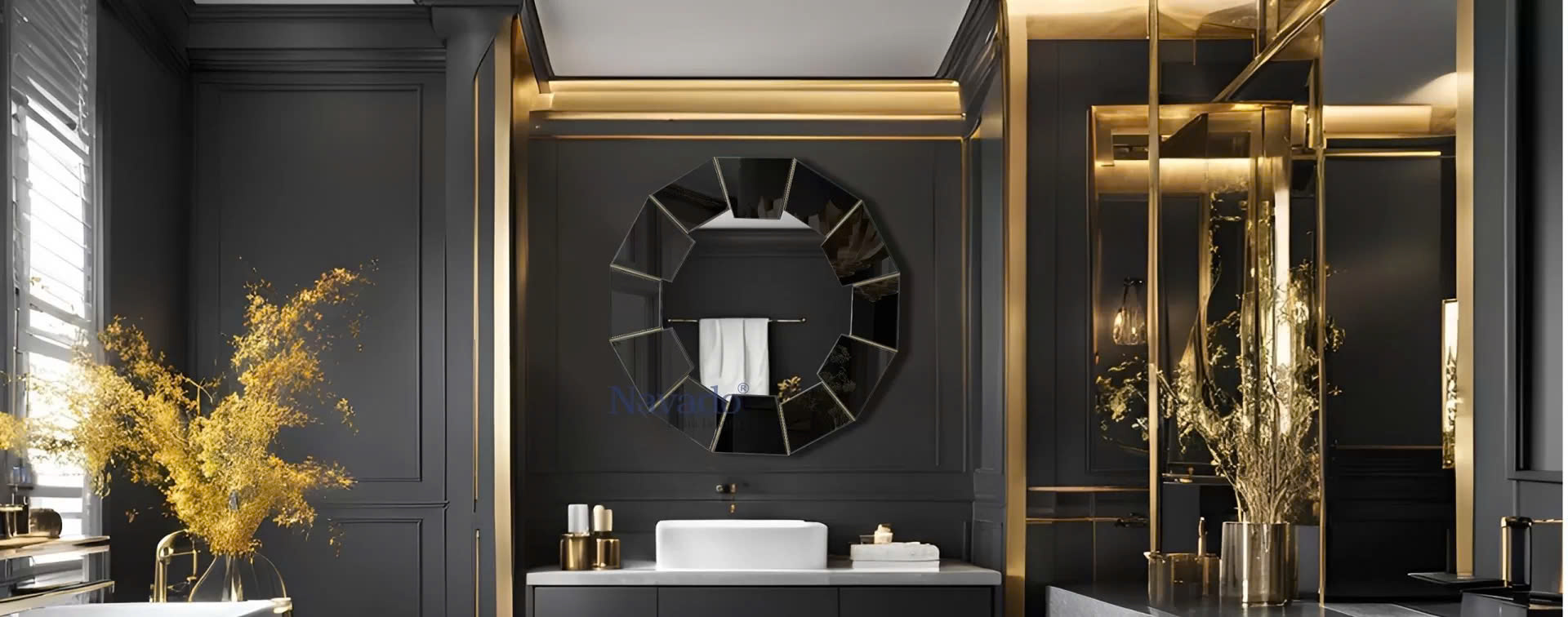 Gương phòng tắm nghệ thuật